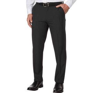 🔴 2/$30IZOD MEN'S STRAIGHT FIT DRESS PANTS black SZ 34/32